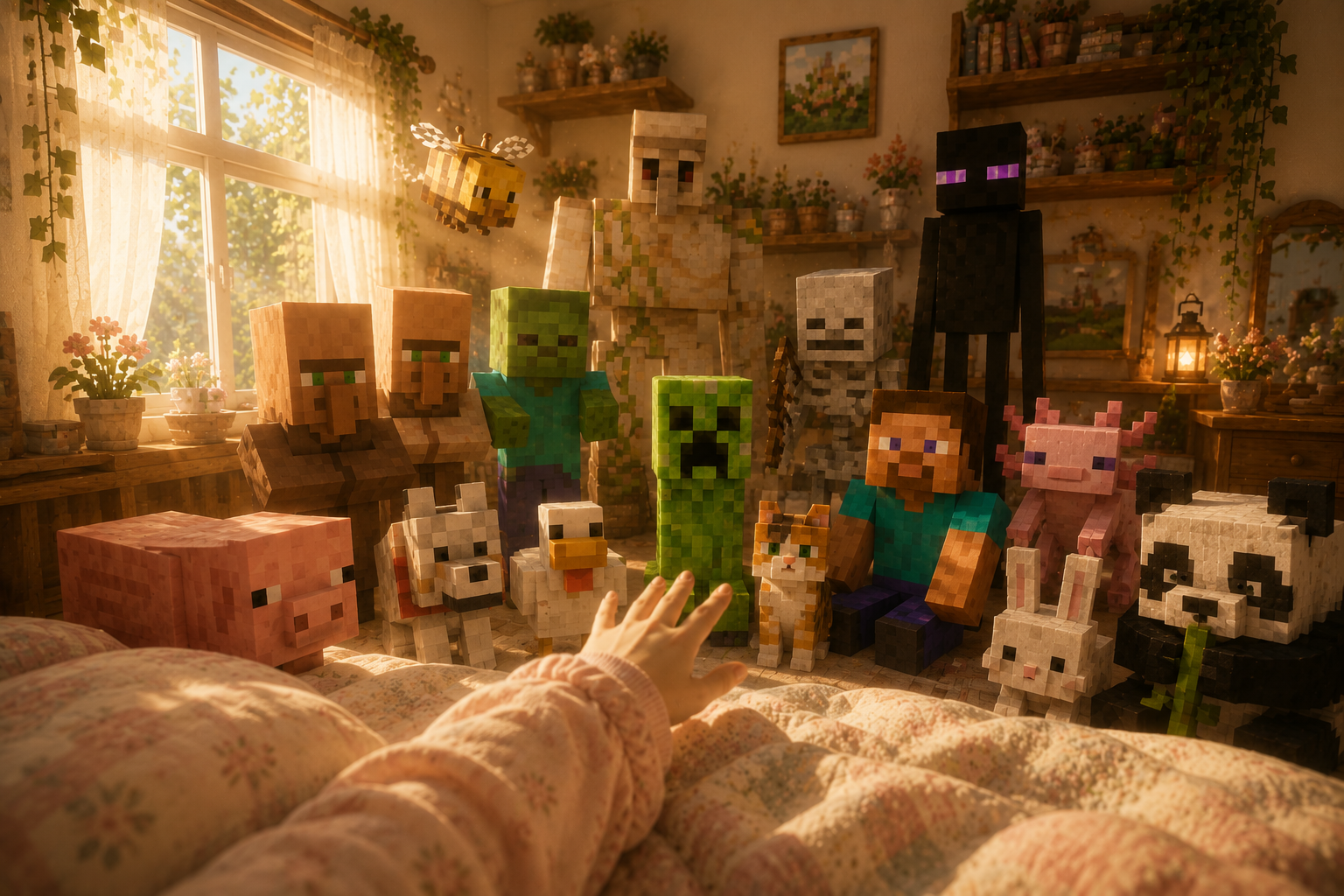 A cinematic Minecraft world by The Art Of Blocks