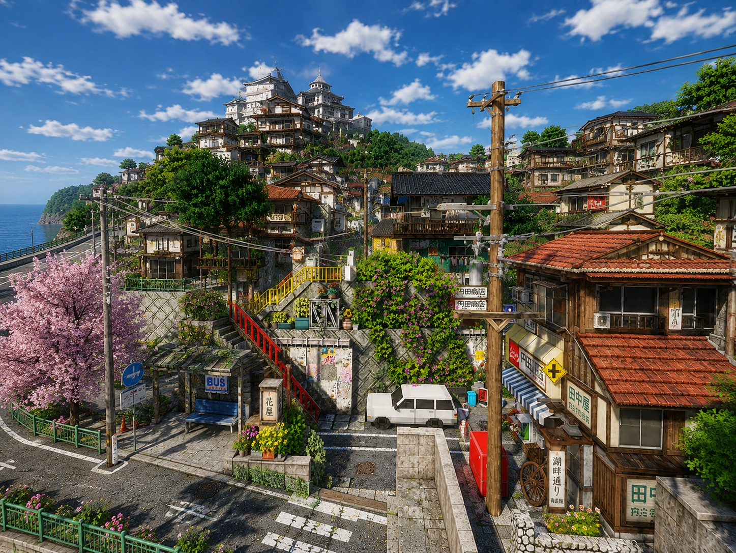 Sakura Town + Aono Town